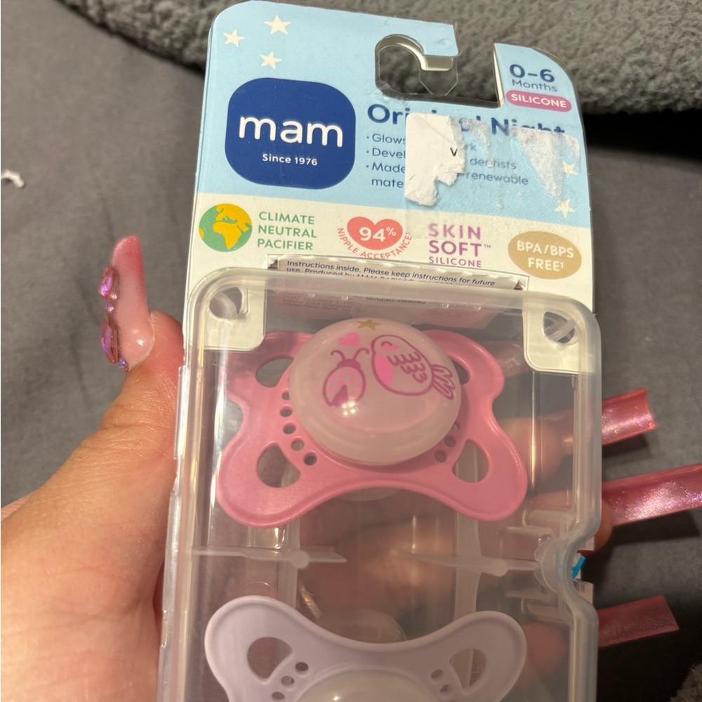 Man GLOW IN THE DARK Pacifiers